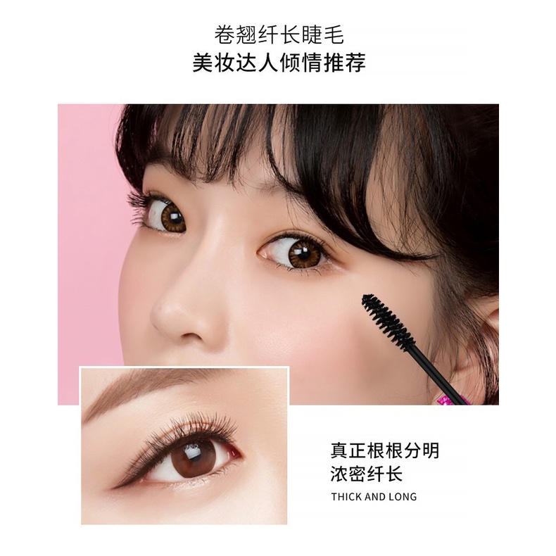 LAMEILA Mascara 3D Keriting Tebal Tiga Warna Mascara MC-772