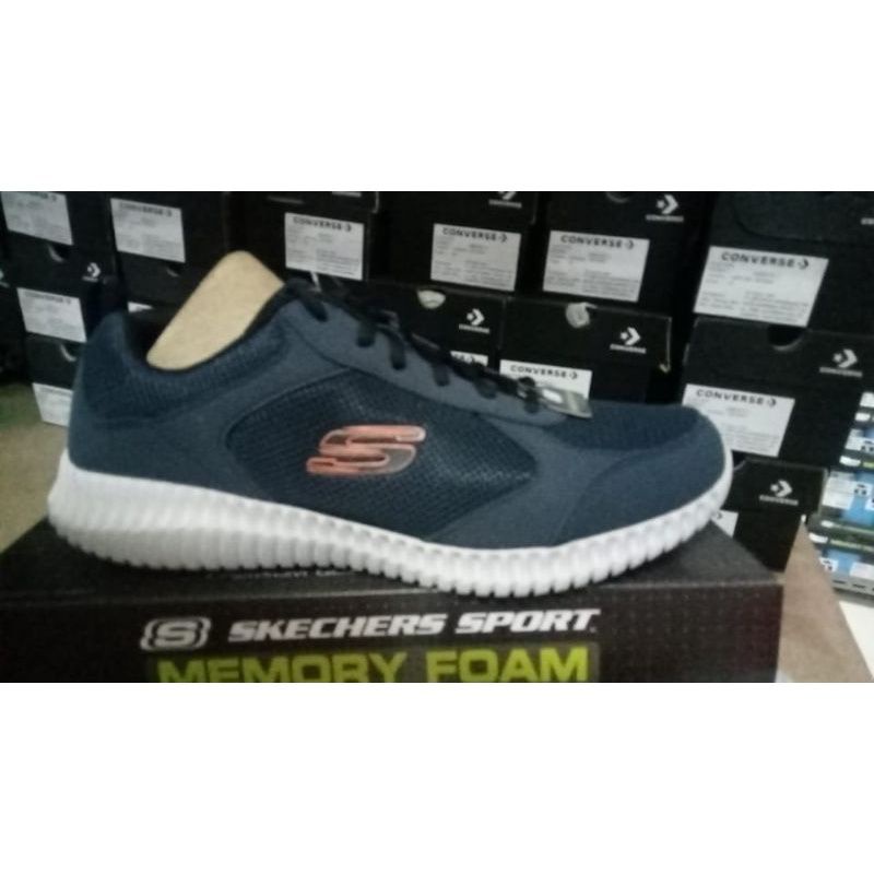 SKECHERS FLECTION 2.0 MEN'S SNEAKERS SHOES NAVY