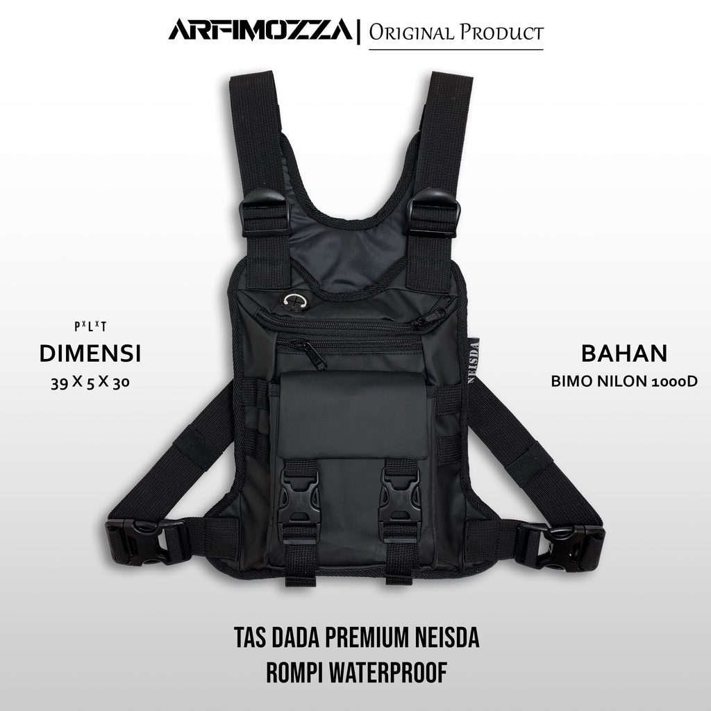 TAS DADA PRIA TACTICAL ORIGINAL NEISDA ANTI AIR / CHEST RIG BAG ANTI AIR MURAH ORIGINAL / CHEST BAG PREMIUM ORIGINAL NEISDA