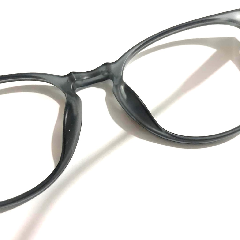 T&amp;Y Kacamata Retro Polos Doff Wanita Korea Anti RadiasI 6653 Kaca mata Polos Kotak Fashion Retro Bentuk Kotak Eyeglasses Wanita Pria Import
