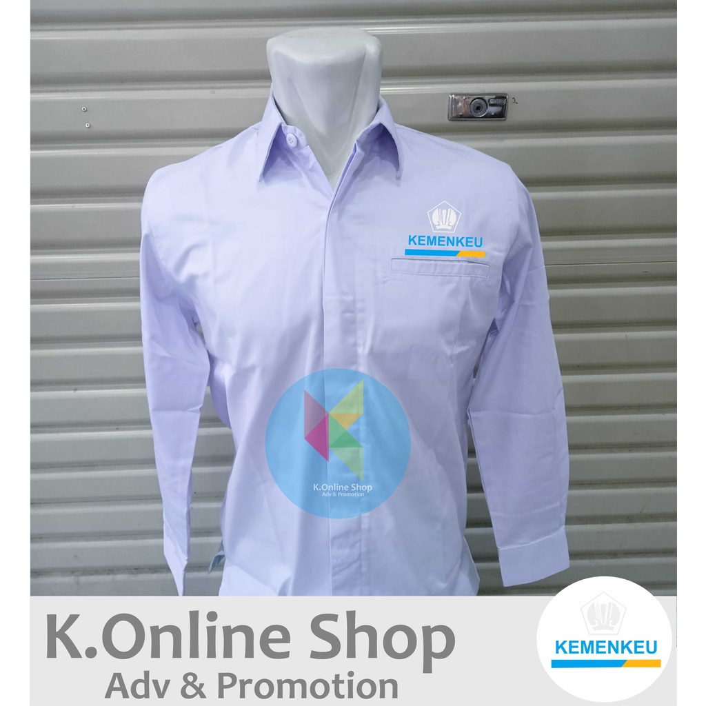 Kemeja kemenkeu seragam kemenkeu baju kemenkeu