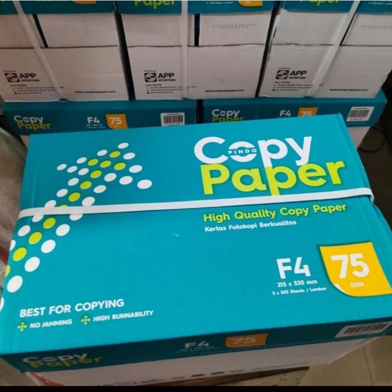 

kertas HVS coppy paper.zise.F4.75gram