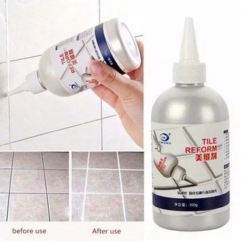 Krim Pengisi Celah Nat Keramik Anti jamur Tile Reform Waterproof Semen