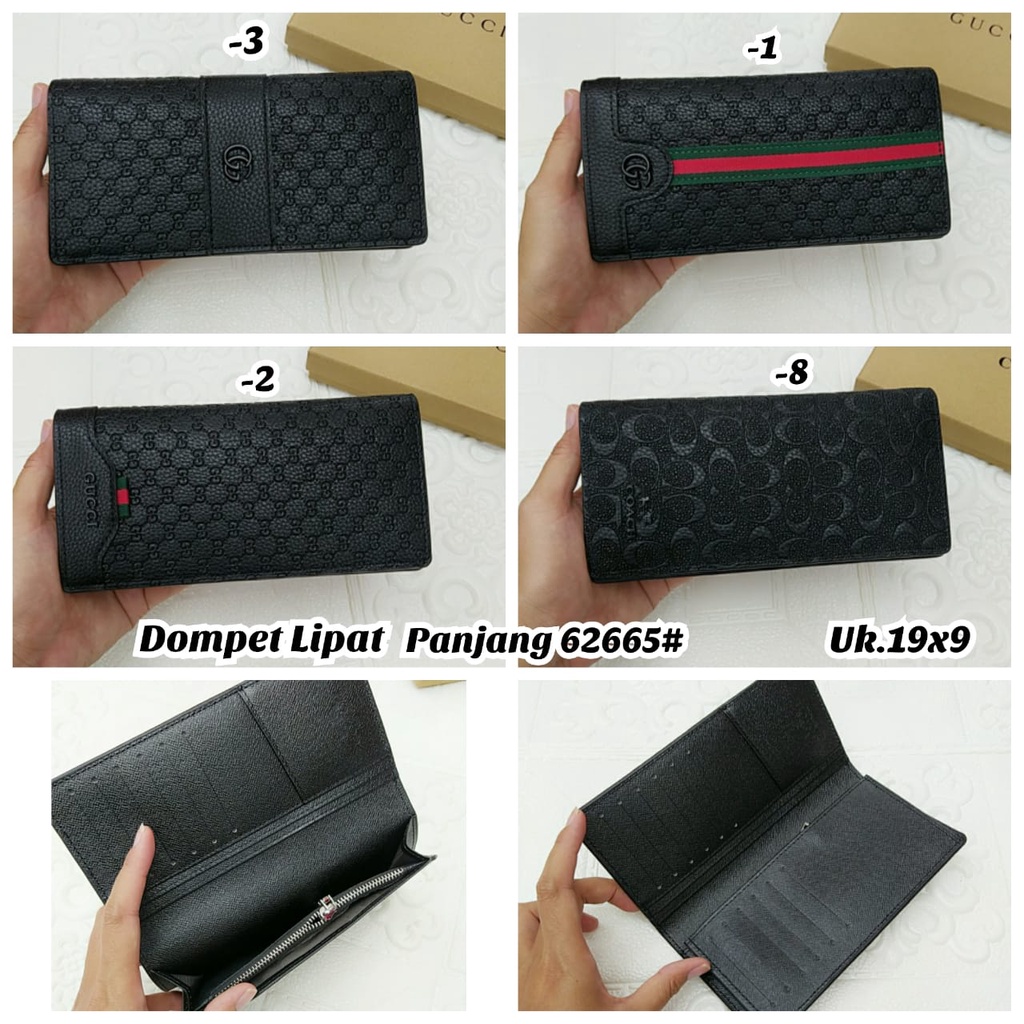 Dompet lipat panjang full embos 62665