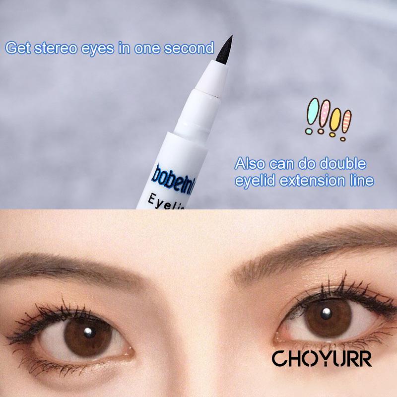 【COD】Sweet Mint Eyeliner Liquid Waterproof  Long Lasting 24 Jam Eye Line Pen Lying Silkworm Pen Korean Original Import Murah-CH