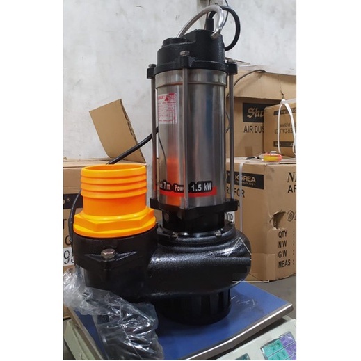 YAMAMAXPRO Pompa Celup Air keruh SRX 1500 Submersible Pump 4 inch
