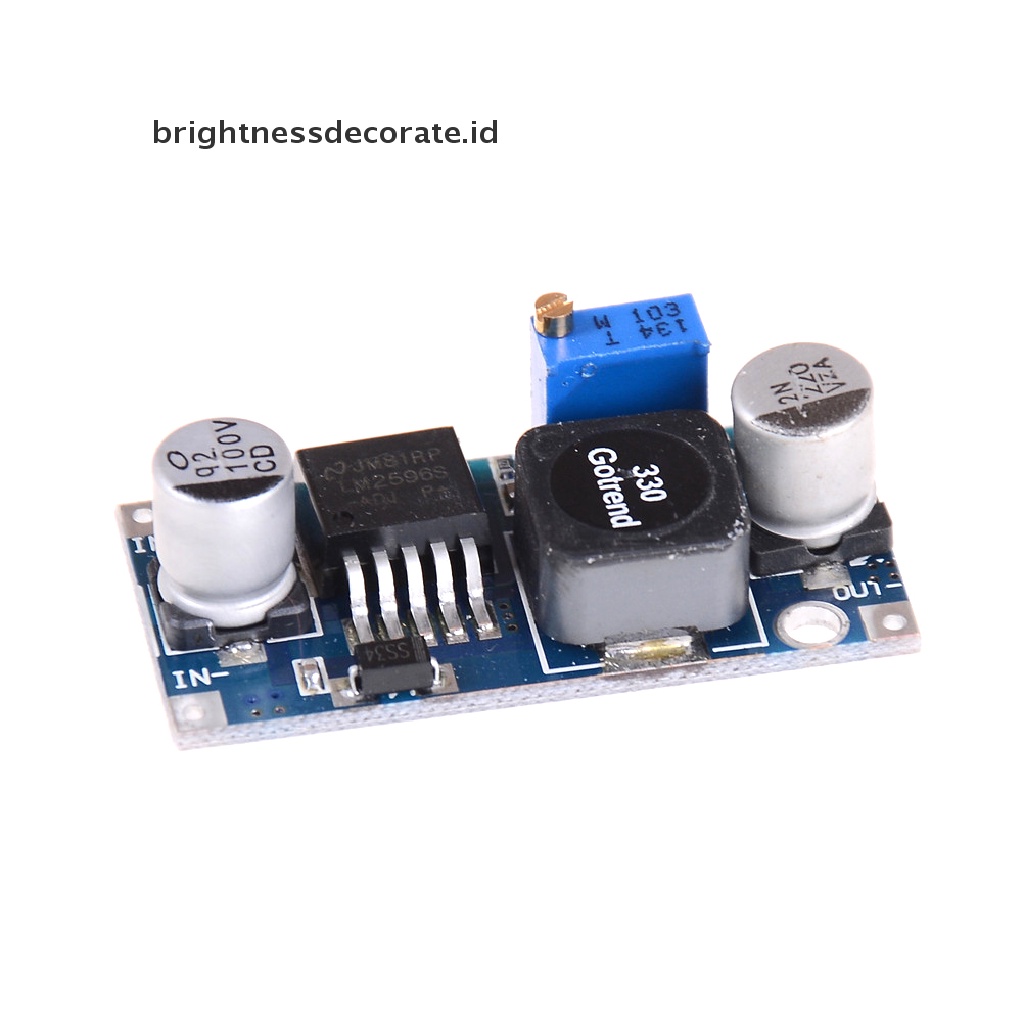 [Bumil]  Lm2596s 1.5V-30V DC-DC Buck Converter Step Down Module Power Supply [ID]