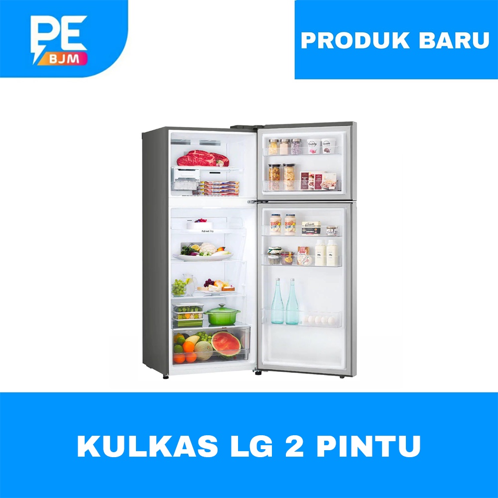 KULKAS LG 2 PINTU GN-B312PLGB GARANSI RESMI KIRIM INVOICE