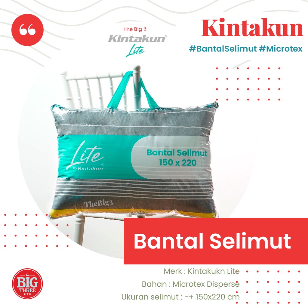 Kintakun Bantal Selimut 150x220 cm - Balmut 2 in 1 Lite Aydan Citrus Marcatore Cerchio Keisya Traccia Mossphlox Twisty Sunsprite Vista Rosabella Aydan Carmen TBT