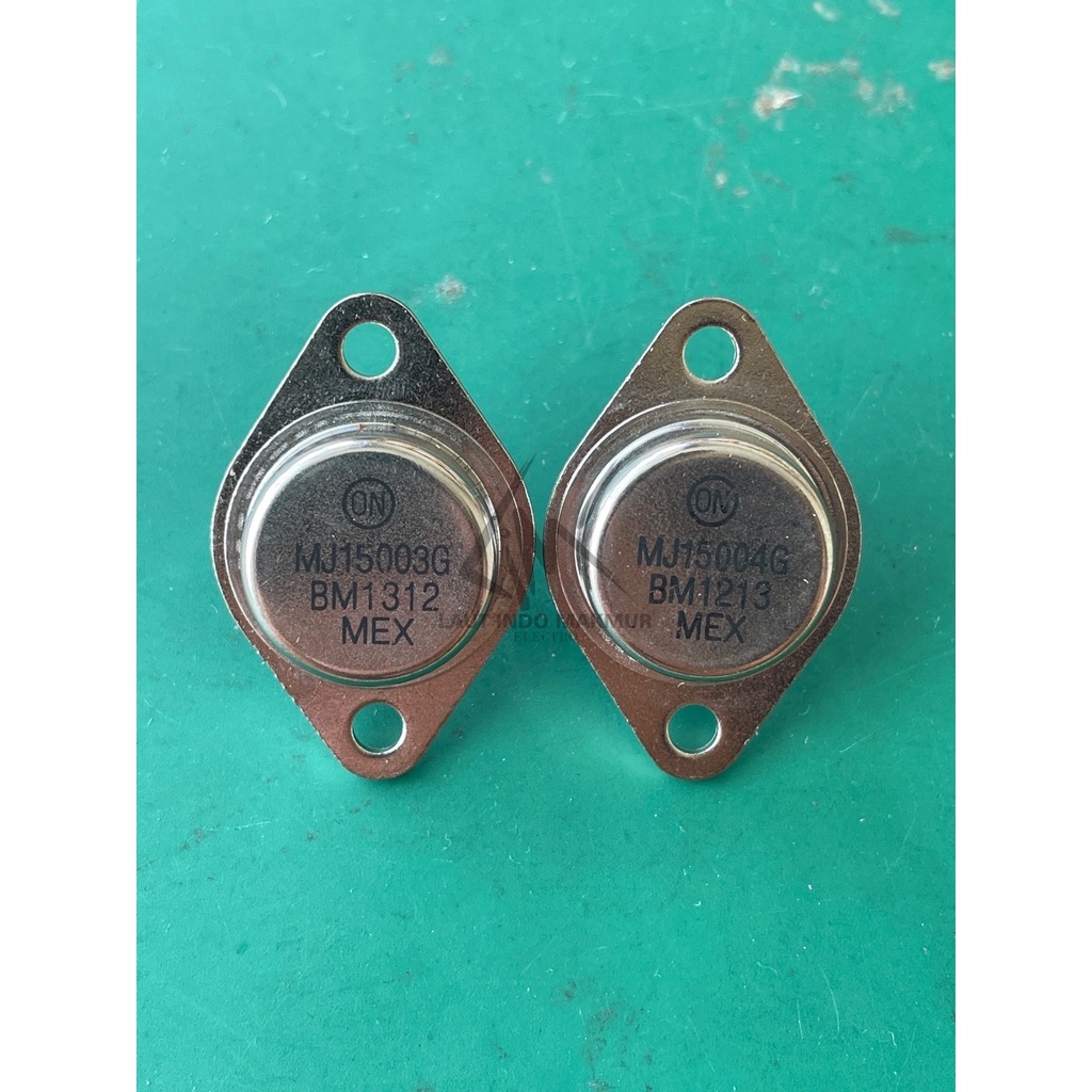 1SET MJ15003 MJ15004 ASLI ORI ON MEXICO MJ 15003 MJ 15004 ORIGINAL ups