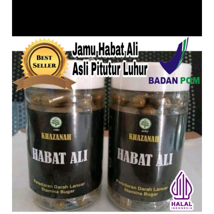 (COD) JAMU KAPSUL HABAT ALI HABBAT ALI ASLI PITUTUR LUHUR ORIGINAL RESMI