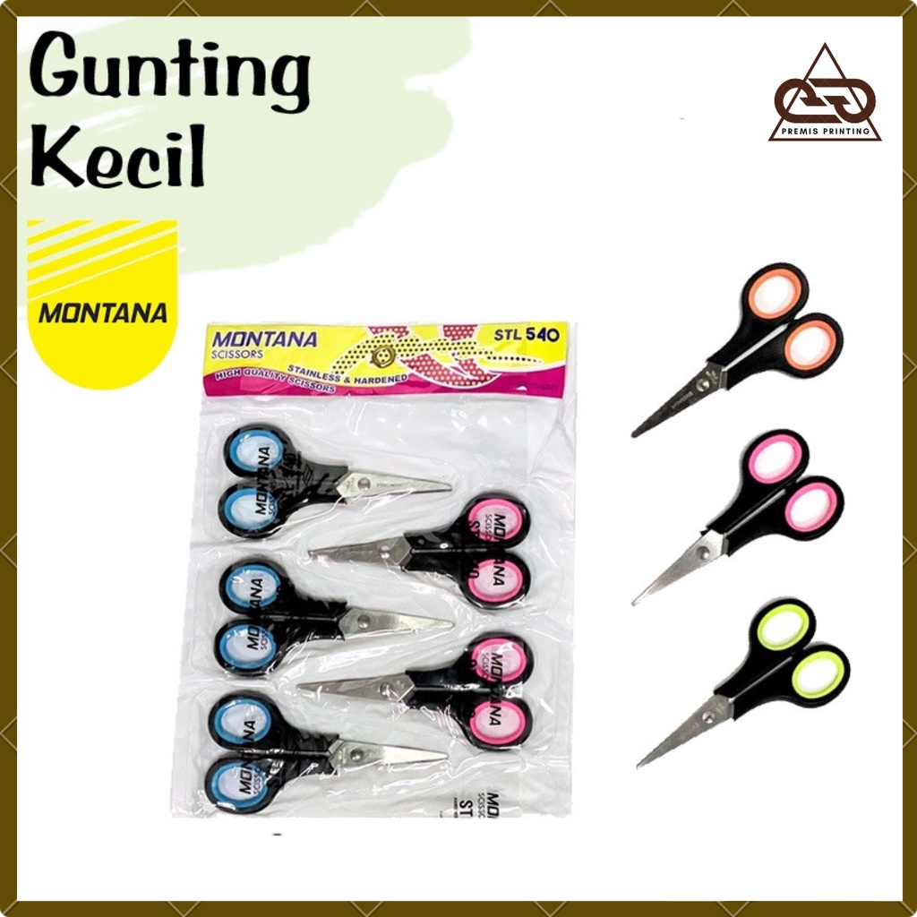 

GUNTING KECIL STAINLEES MONTANA STL-540 ( 1PCS)