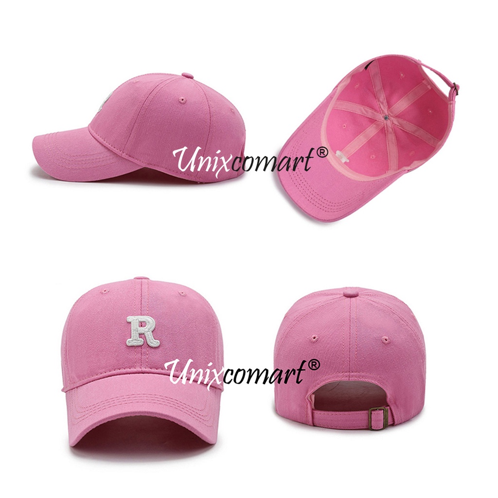 Topi Baseball RICELLO Hat Cap Casual Distro Fashion Pria Wanita