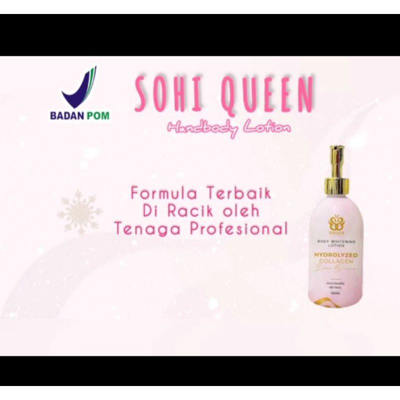 BodyLotion SohiQueen Japan Style 250ML Bpom