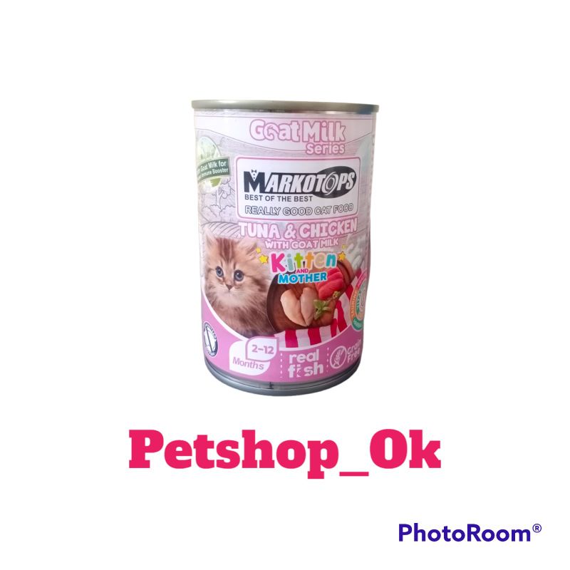 Markotops kitten 400gr / wetfood / makanan kucing