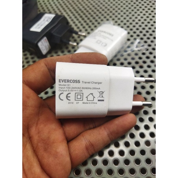 adaptor charger batok kepala charger original / non usb kabel