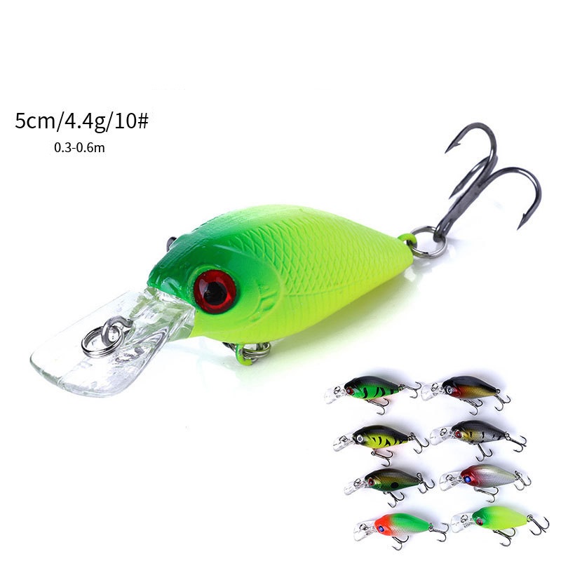 UMpan pancing casting ultralight crankcbait 5cm 4,4gram lure mancing floating