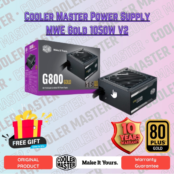 Cooler Master Power Supply MWE Gold 1050W V2