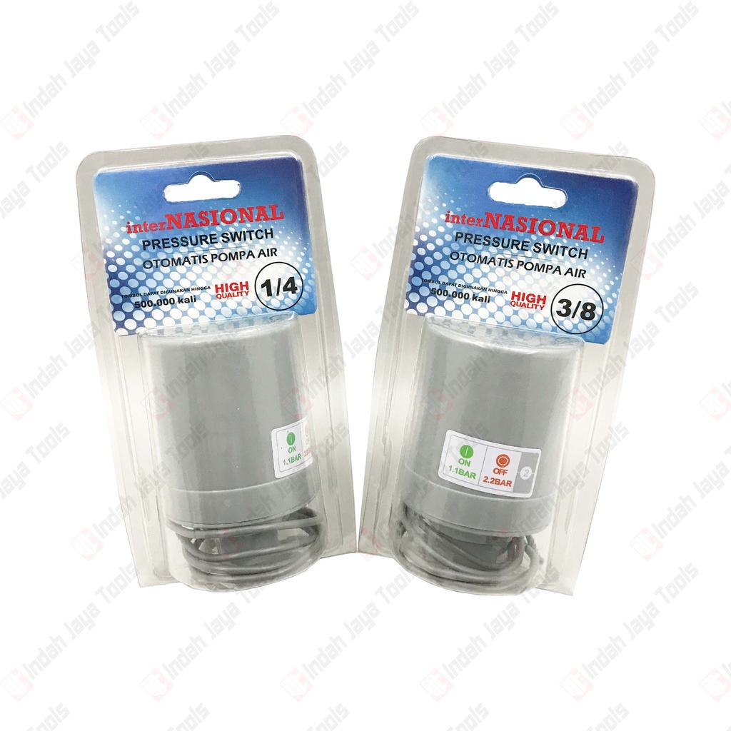 INTER NASIONAL Otomatis Pompa Air DOUBLE Platina - Pressure Switch