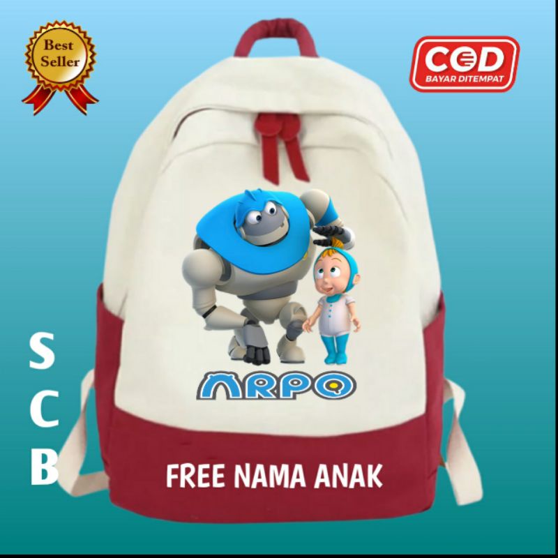 Tas Ransel Anak Sekolah SD ROBOT ARPO