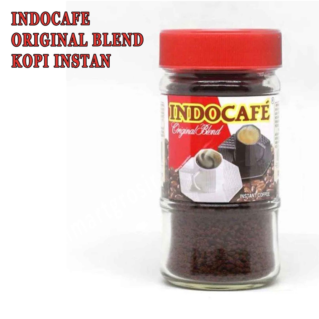 Kopi* Indocafe* Original blend* Botol 100g