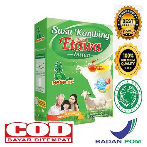 

Susu Kambing Etawa Naga SP/Susu Kesehatan/Rendah Gula 250g (RASA MADU)