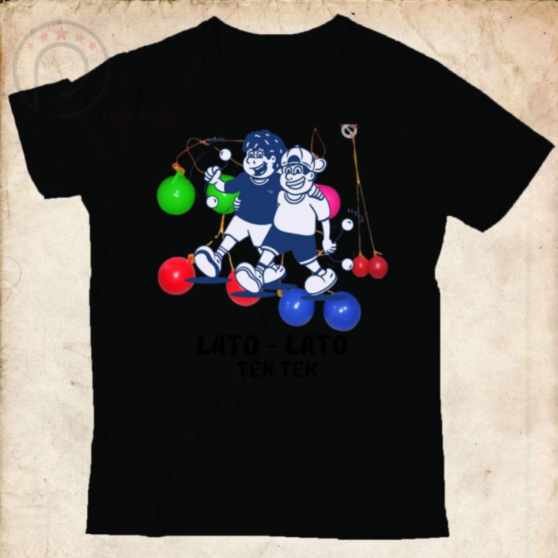 kaos anak, lato-lato, custome, kualitasdistro