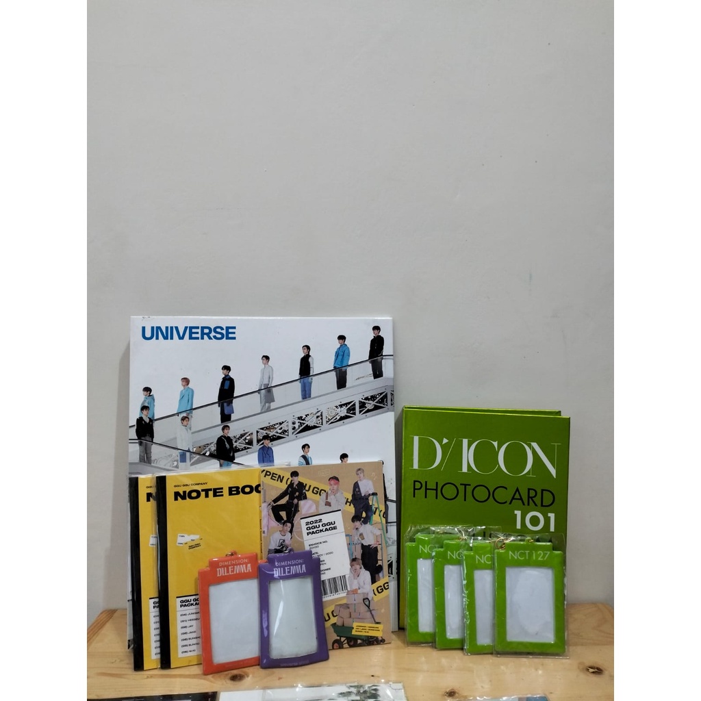 [READY STOCK] BINDER DICON 101 UNIVERSE PRINTILAN GGU GGU ENHYPEN 22 KEYRING BTS NCT