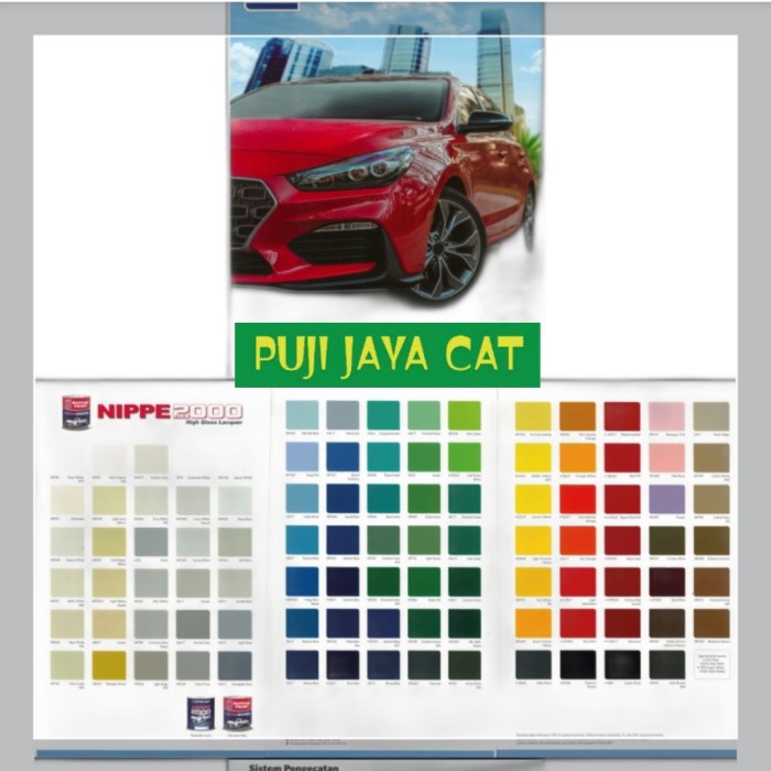 Wallpaper Katalog Warna Cat Nippe 2000 Nippon Paint