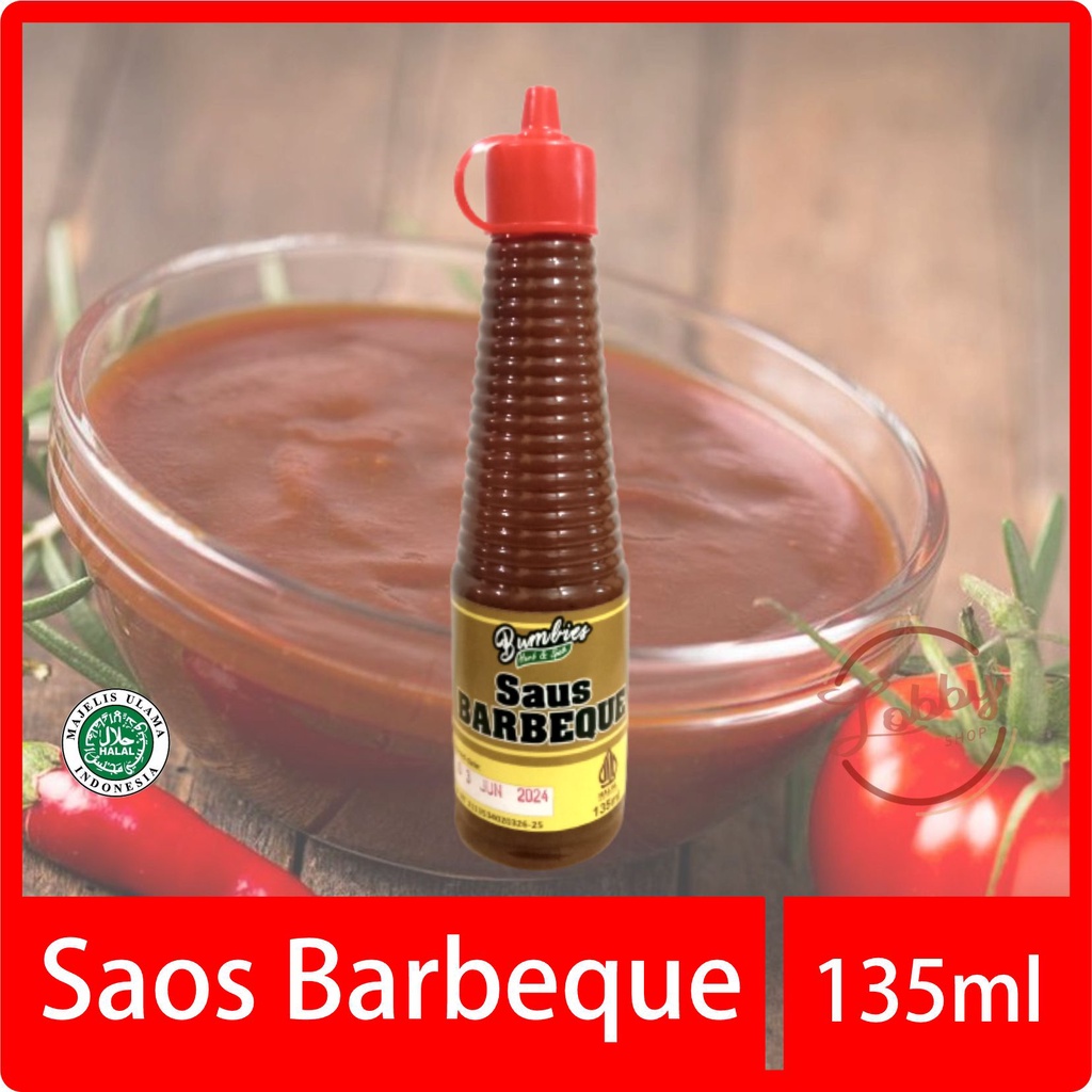 

Saos Barbeque Bumbies Condiment 135ml HALAL | Saos Barbeku | Saos BBQ | Saus Baberque | Saos Pelengkap
