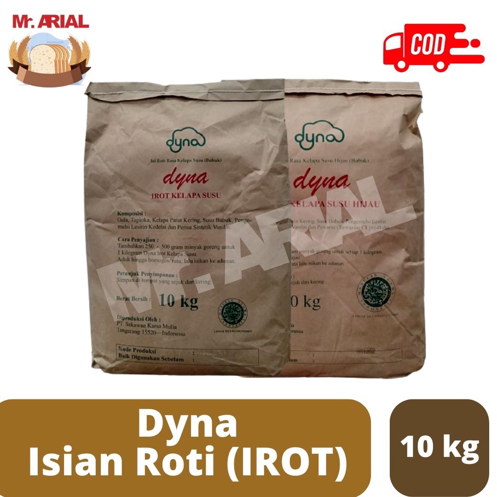 

DYNA Irot / Isian Roti / Selai Bubuk Roti @10 kg