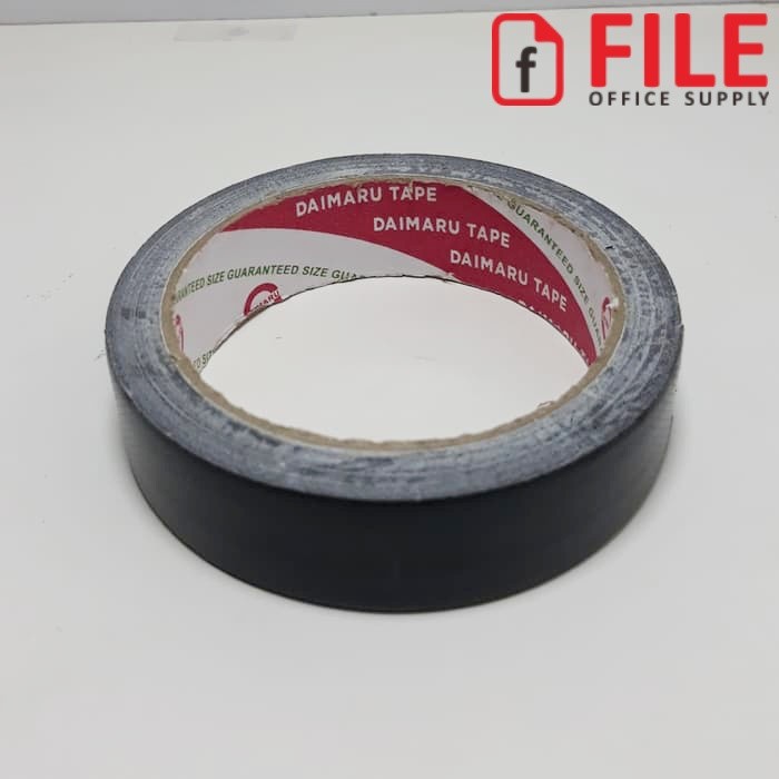 

Lakban Hitam / Black Tape Daimaru 1" Inch / 24 mm x 12 m