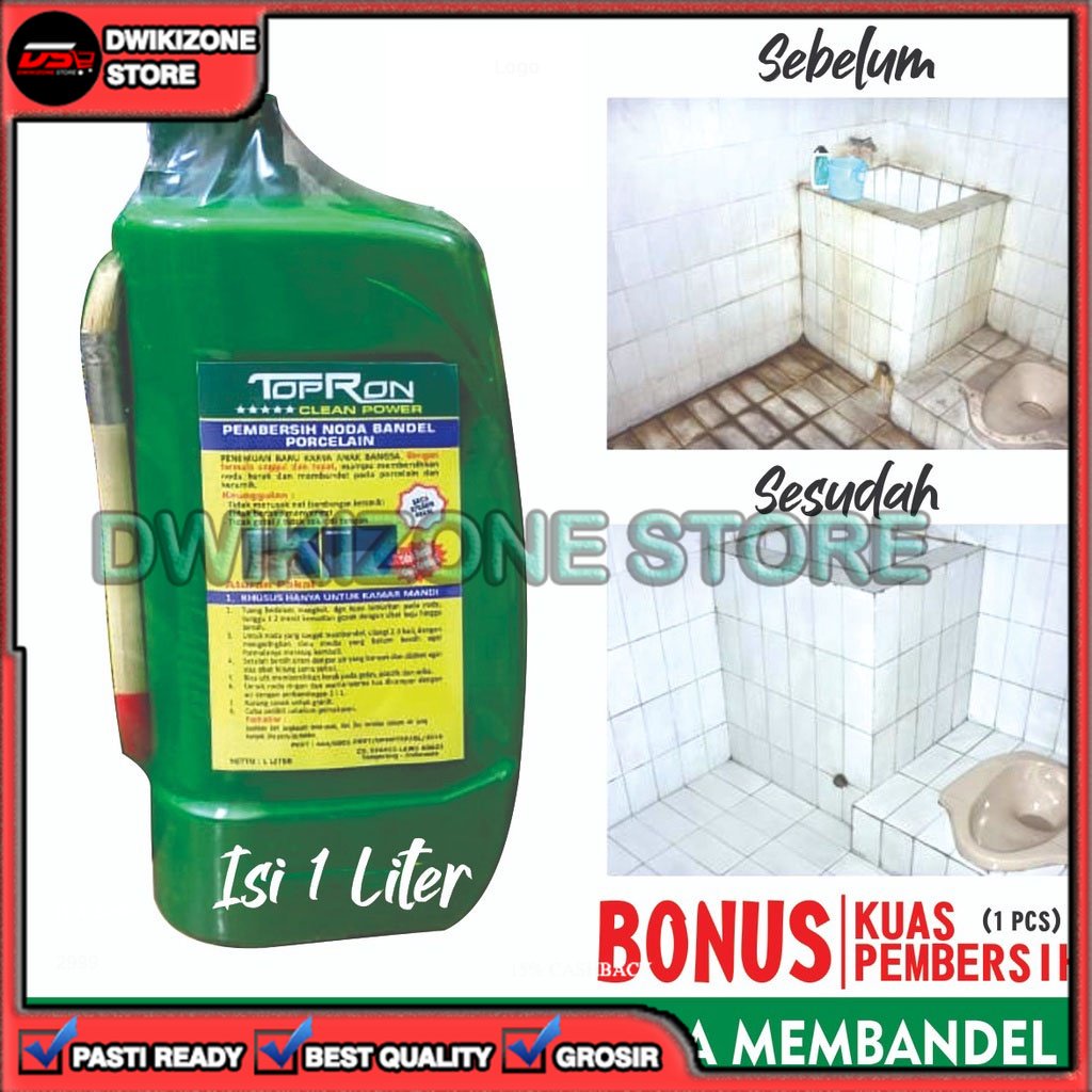 [DZS] TOPRON PEMBERSIH KERAK KAMAR MANDI KERAMIK LANTAI MEMBANDEL