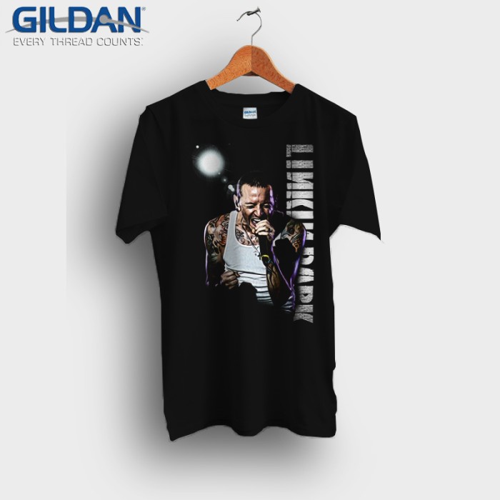 Kaos LINKIN PARK " Chester " NEW STATES APPAREL Soft Tee Tshirt