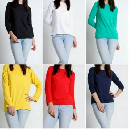Iseven p ONECK PJ | KAOS INNER MANSET OBLONG WANITA DENGAN LEHER ONECK