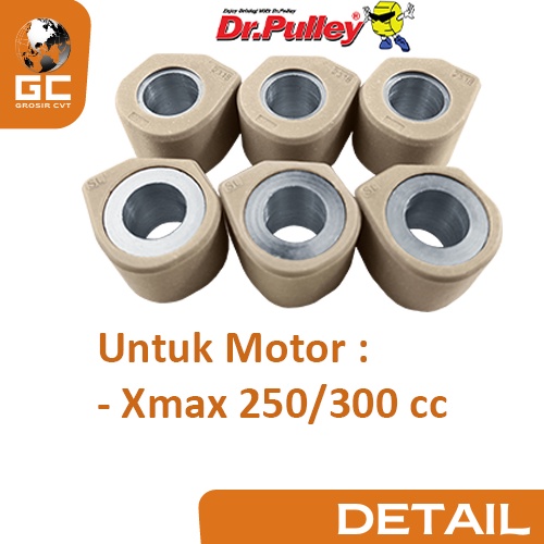 Sliding Roller roller Yamaha XMAX 250 300 cc 2318 09 10 11 12 13 Gram Dr Pulley