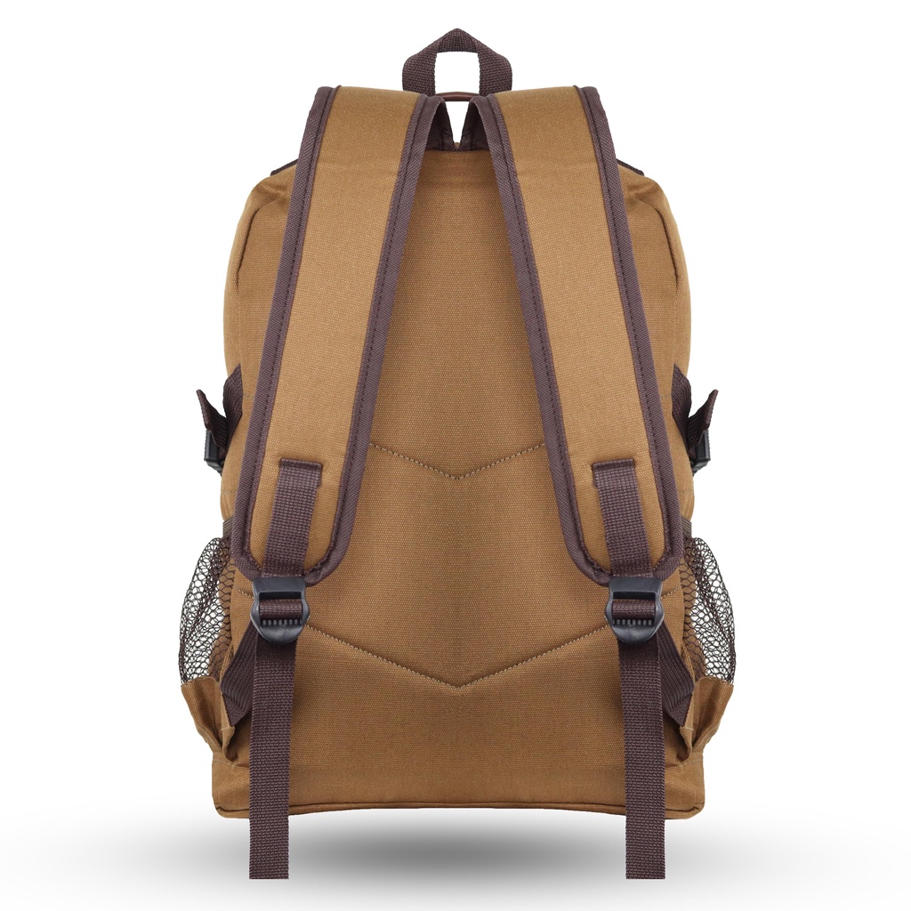 GHbag New Arrival - Tas Ransel Canvas HDN Backpack Up to 15,6 inch - Tas Pria Tas Wanita Daypack