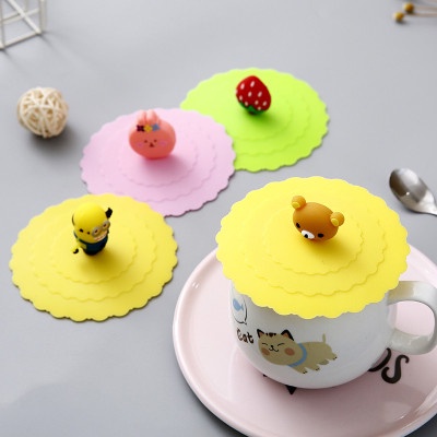 ⭐️𝐈𝐇𝐒 𝟕𝟎𝟎 𝐋𝐚𝐦𝐩𝐮𝐧𝐠⭐️Tutup Gelas Silikon Tutupan Cangkir Karakter Lucu Mug Cover
