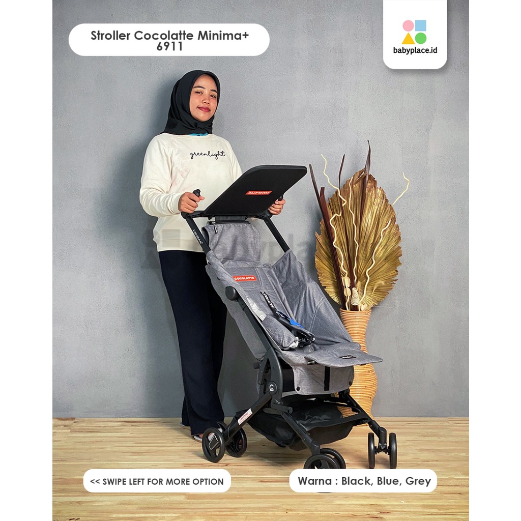 Stroller Cocolatte Minima Plus dan cocolatte pockit urbini Cabin Size