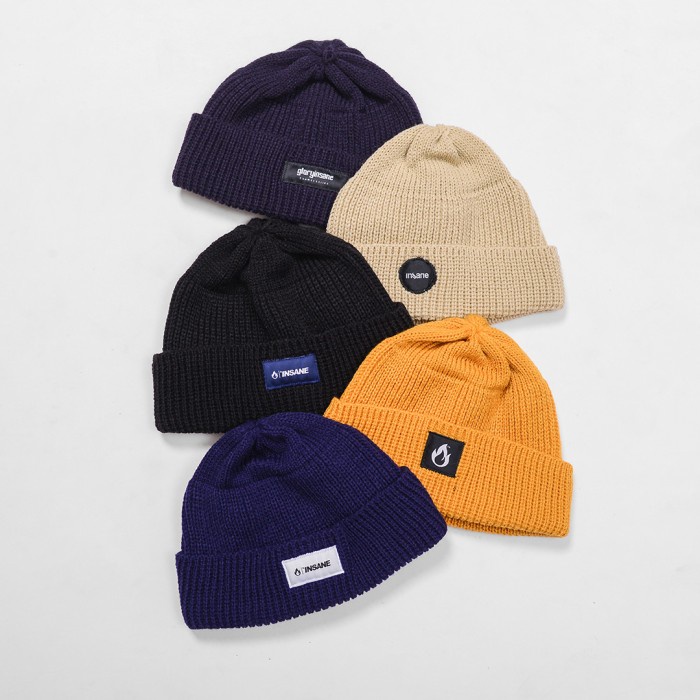 Topi Rckls.Ltd Insane Co - Topi Kupluk Pria Wanita Beanie Hat Distro