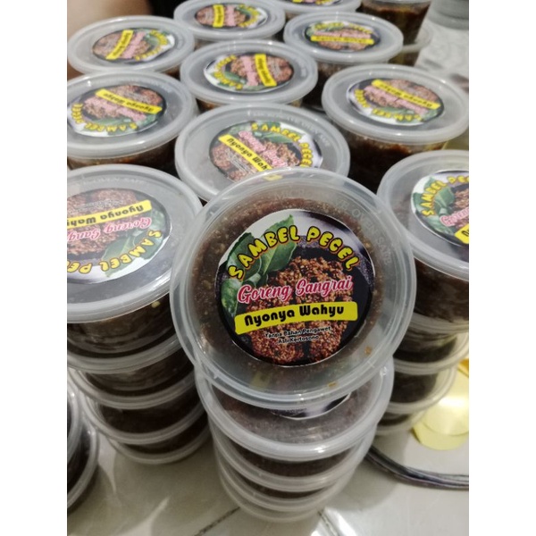 

Sambel Pecel khas Kertosono (Disangrai tidak digoreng minyak)