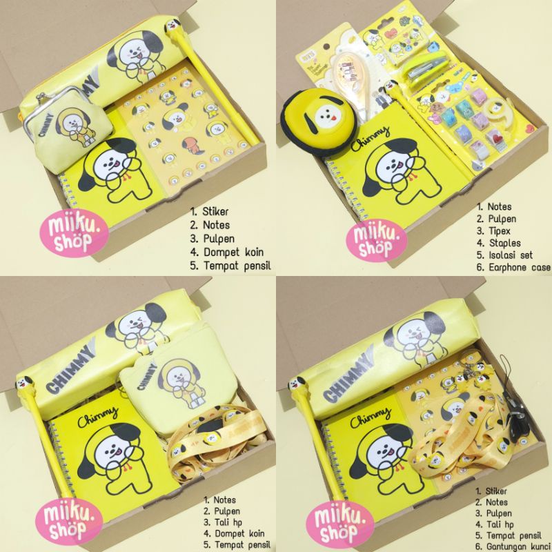 

PAKET BOX / GIFT BOX / HAMPERS KPOP AKSESORIS CHIMMY