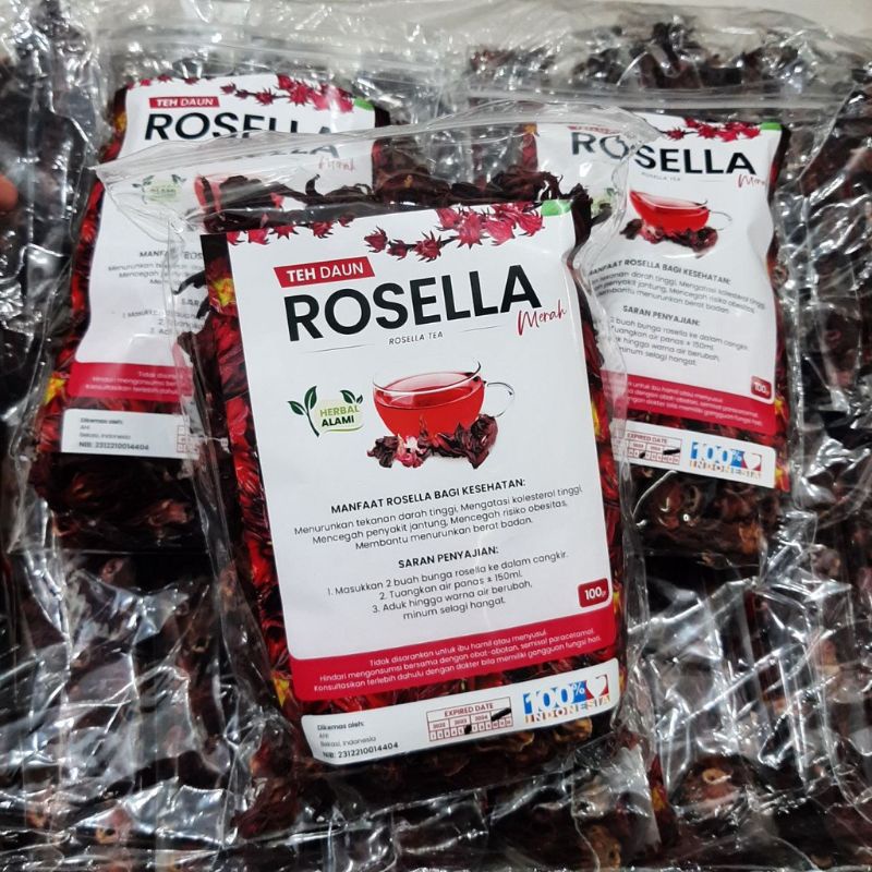 Teh Bunga Rosella Merah 100 gram - Rosella Ungu