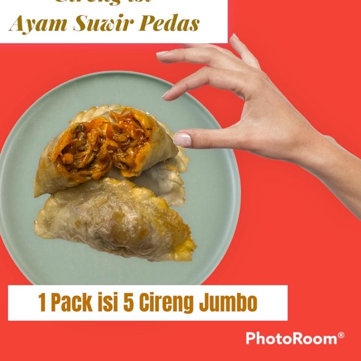 

ORIGINAL% Cireng Jumbo isi Ayam Suwir