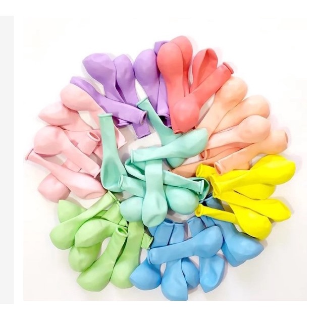Balon Macaron 5 Inch SATUAN / Balon Pastel 5 Inch SATUAN