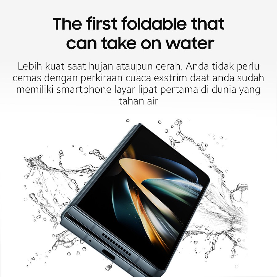 Handphone SAMSUNG GALAXY Z Fold 4 5G 12/512GB Garansi Resmi