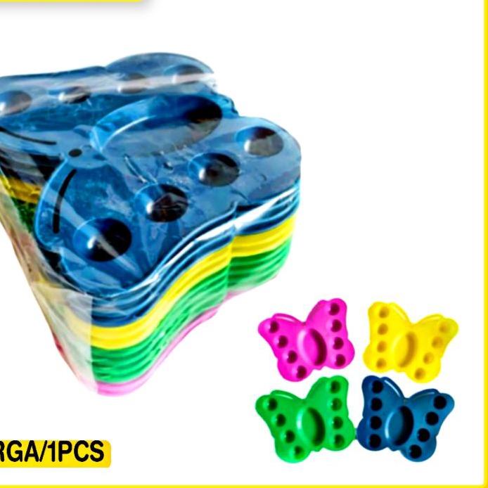 

12.12 BRANDS FESTIVAL 1lusin PALET LUKIS / PIRING CAT AIR KUPU KUPU / TEMPAT CAT AIR BUTTERFLY - Besco 