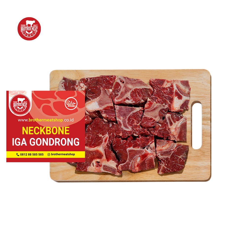 Iga Gondrong - Neckbone 1kg Halal 100%