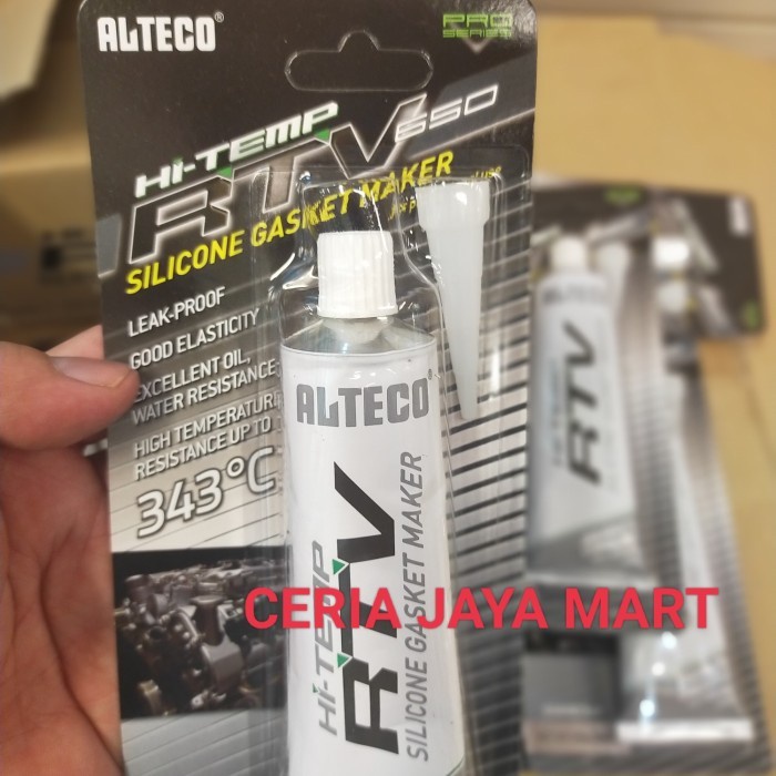 Lem Paking Gasket silicone RTV TAHAN PANAS ARTECO