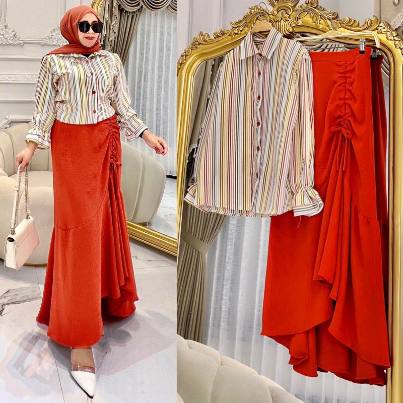 VIERRA SET ROK / SET WANITA / ATASAN WANITA / ATASAN TERBARU